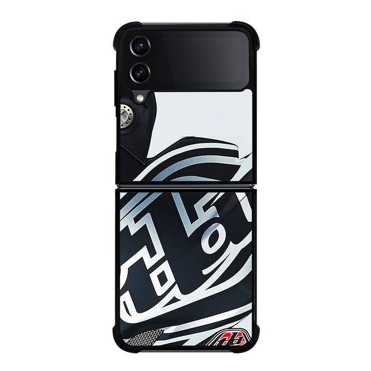 TROY LEE DESIGNS TLD 3 Samsung Galaxy Z FLip4 5G Case Cover TROY LEE DESIGNS TLD 3 Samsung Galaxy Z FLip4 5G Case Cover