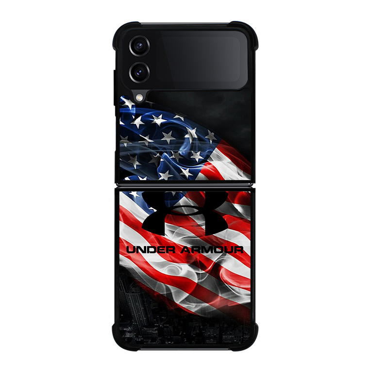 UNDER ARMOUR AMERICAN FLAG Samsung Galaxy Z FLip4 5G Case Cover