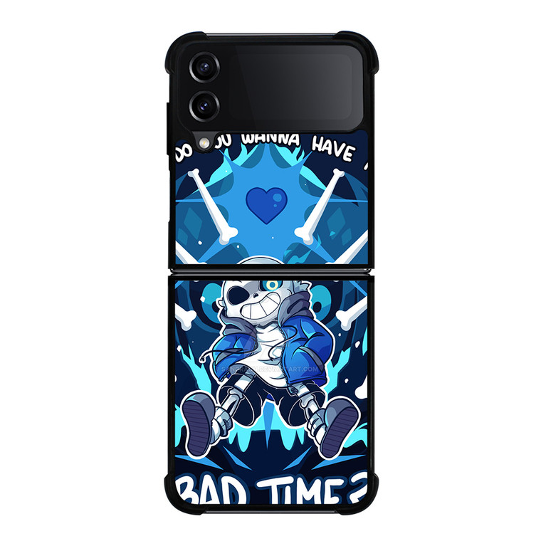 UNDERTALE SANS BAD TIME Samsung Galaxy Z FLip4 5G Case Cover UNDERTALE SANS BAD TIME Samsung Galaxy Z FLip4 5G Case Cover