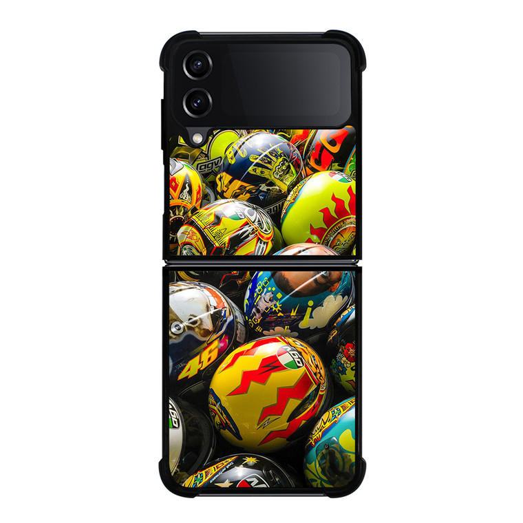 VALENTINO ROSSI AGV COLLECTION HELMETS Samsung Galaxy Z FLip4 5G Case Cover