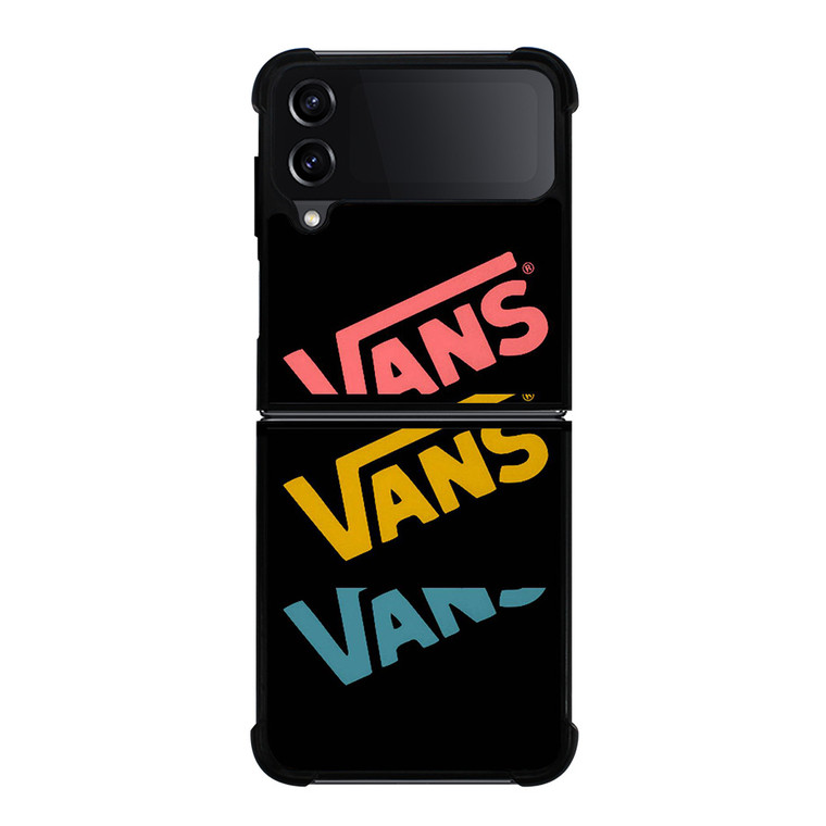 VANS COLOR LOGO COLLAGE Samsung Galaxy Z FLip4 5G Case Cover