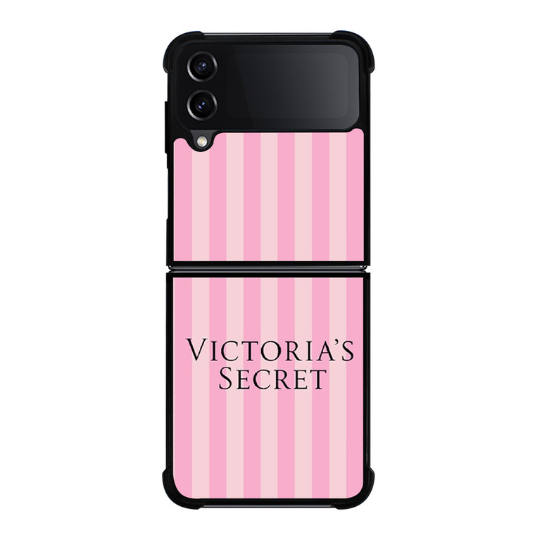 VICTORIA'S SECRET LOGO PINK STRIPE Samsung Galaxy Z FLip4 5G Case Cover