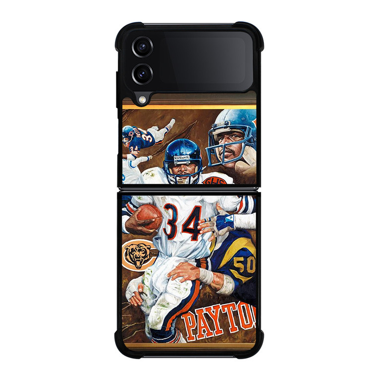 WALTER PAYTON FOOTBALL CHICAGO BEARS Samsung Galaxy Z FLip4 5G Case Cover