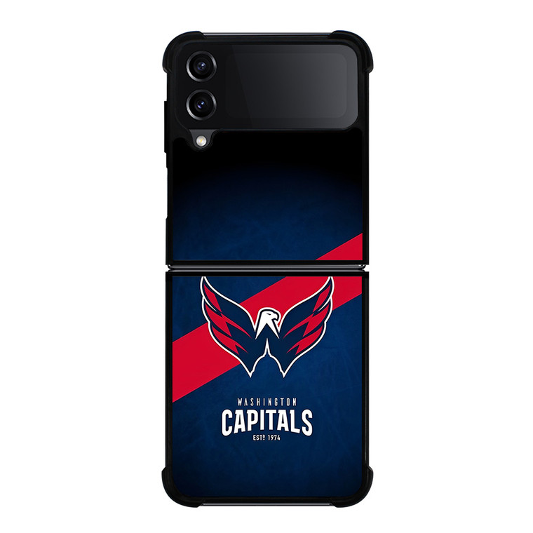 WASHINGTON CAPITALS LOGO NHL HOCKEY CLUB Samsung Galaxy Z FLip4 5G Case Cover