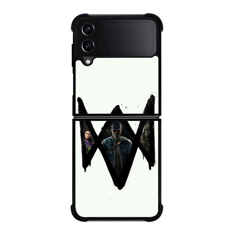 WATCH DOGS 2 LOGO ART Samsung Galaxy Z FLip4 5G Case Cover