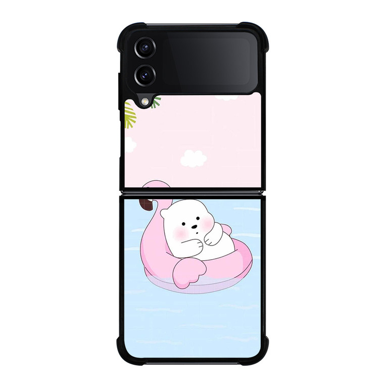 WE BARE BEARS ICE BEARS SUMMER Samsung Galaxy Z FLip4 5G Case Cover