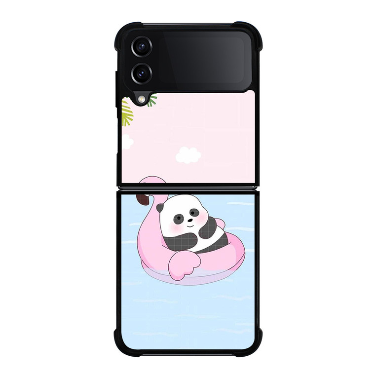 WE BARE BEARS PANDA SUMMER Samsung Galaxy Z FLip4 5G Case Cover