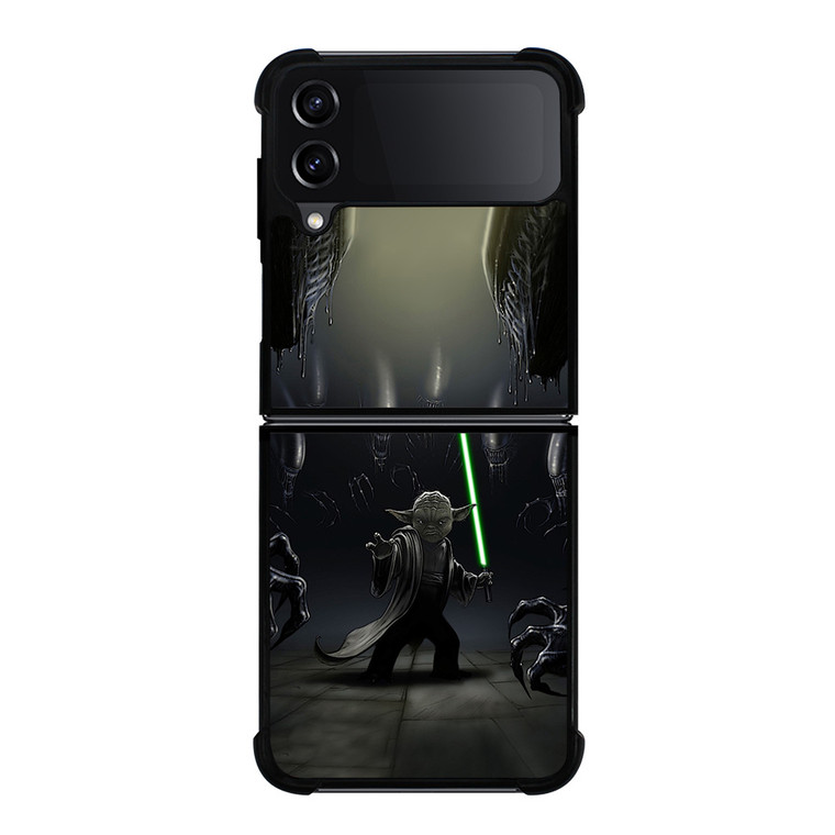 YODA VS ALIENS Samsung Galaxy Z FLip4 5G Case Cover