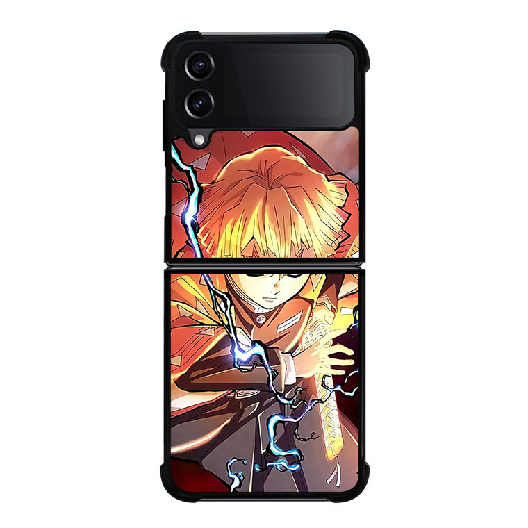 ZENITSU ANIME DEMON SLAYER Samsung Galaxy Z FLip4 5G Case Cover