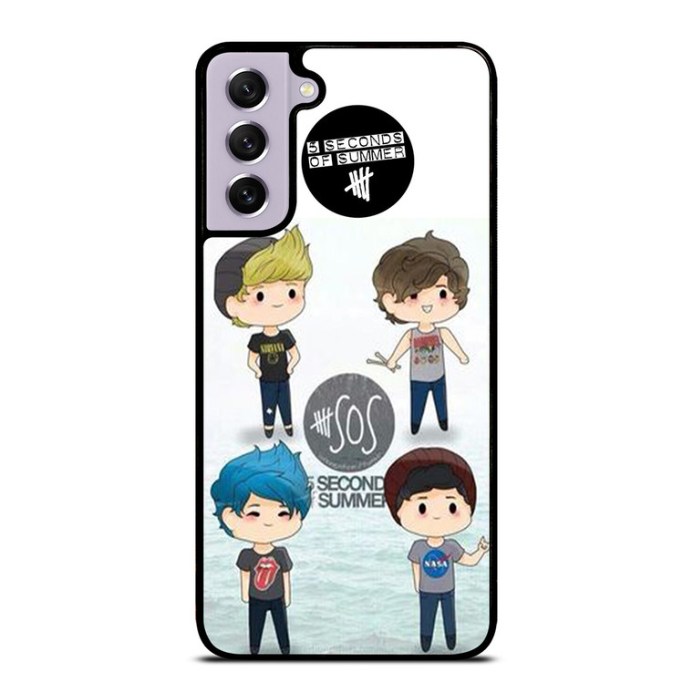 5 SECONDS OF SUMMER 5SOS CARTOON Samsung S21 FE