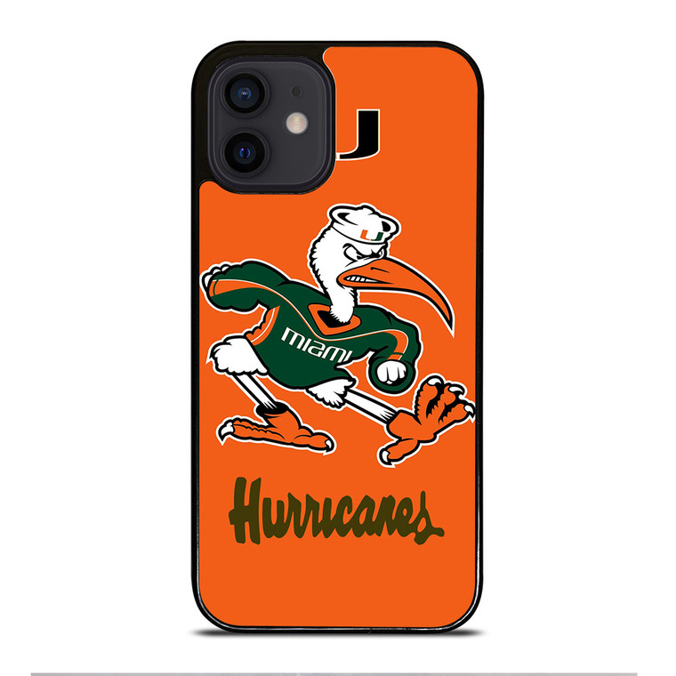 MIAMI HURRICANES LOGO iPhone 12 Mini Case