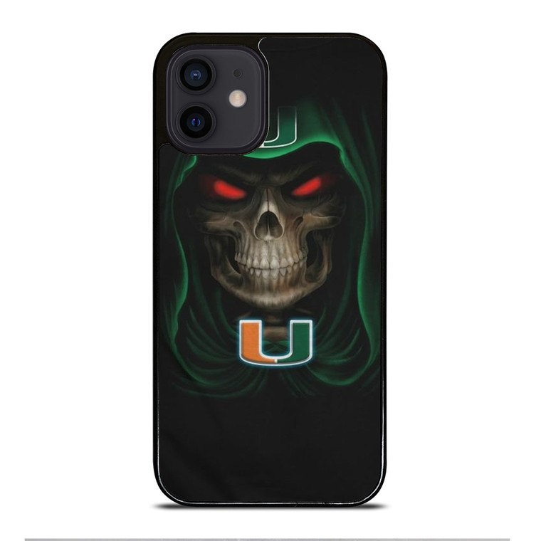 MIAMI HURRICANES SKULL iPhone 12 Mini Case
