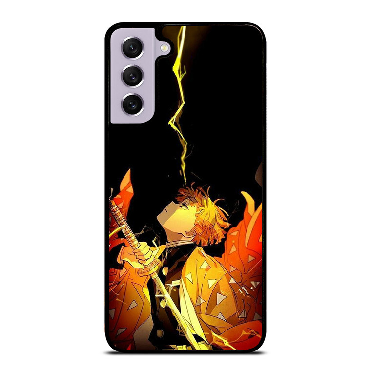 ANIME DEMON HUNTERKIMETSU NO YAIBA SHUIGETSU YELLOW THUNDER Samsung Galaxy S21 FE Case