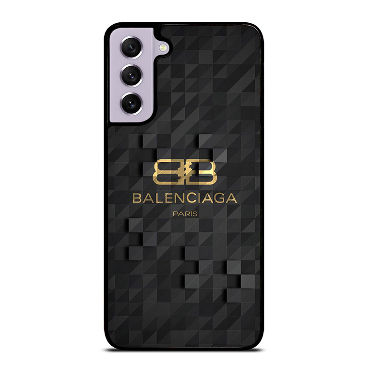 BALENCIAGA BLACK CUBE LOGO Samsung Galaxy S21 FE Case