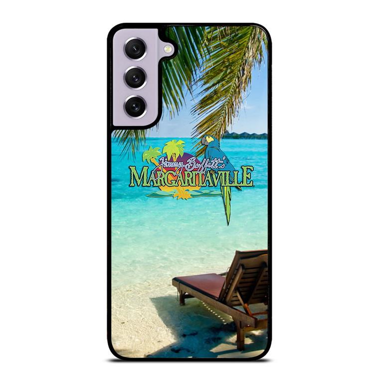 BEACH JIMMY BUFFETS MARGARITAVILLE BEACH Samsung Galaxy S21 FE Case