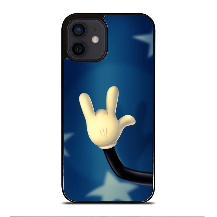 MICKEY MOUSE FINGER STYLE iPhone 12 Mini Case