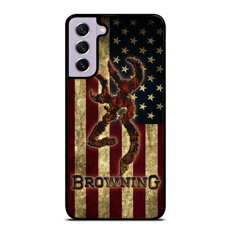 BROWNING USA FLAG Samsung Galaxy S21 FE Case