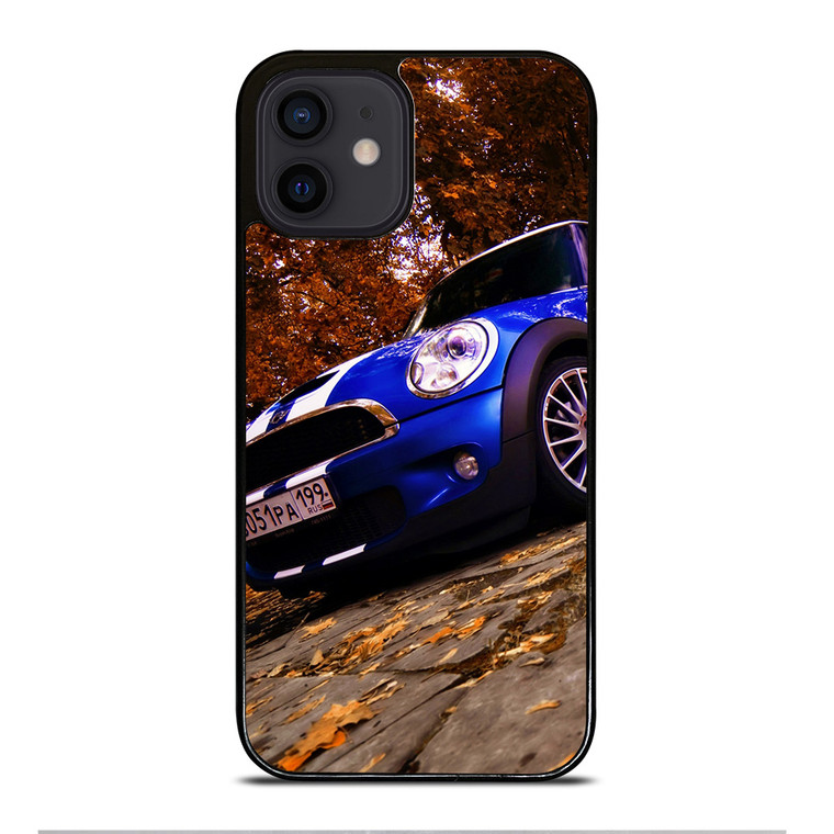 MINI COOPER BLUE iPhone 12 Mini Case