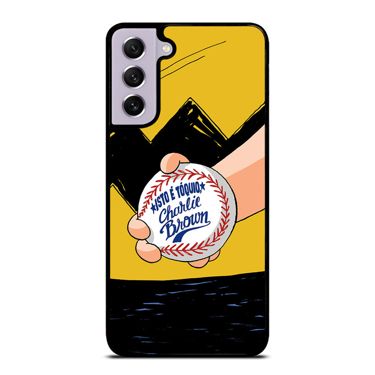 CHARLIE BROWN SNOOPY ISTO E TOQUIO Samsung Galaxy S21 FE Case
