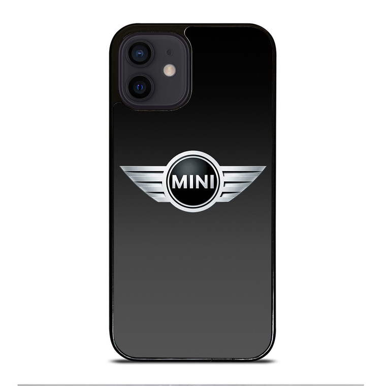 MINI COPER BLACK LOGO iPhone 12 Mini Case