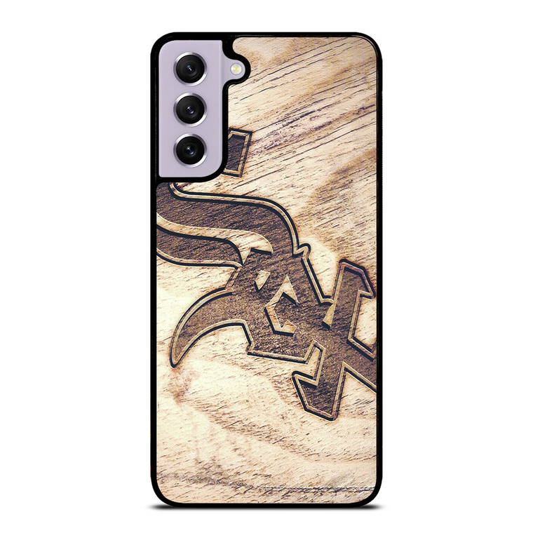 CHICAGO WHITE SOX WOODEN LOGO Samsung Galaxy S21 FE Case