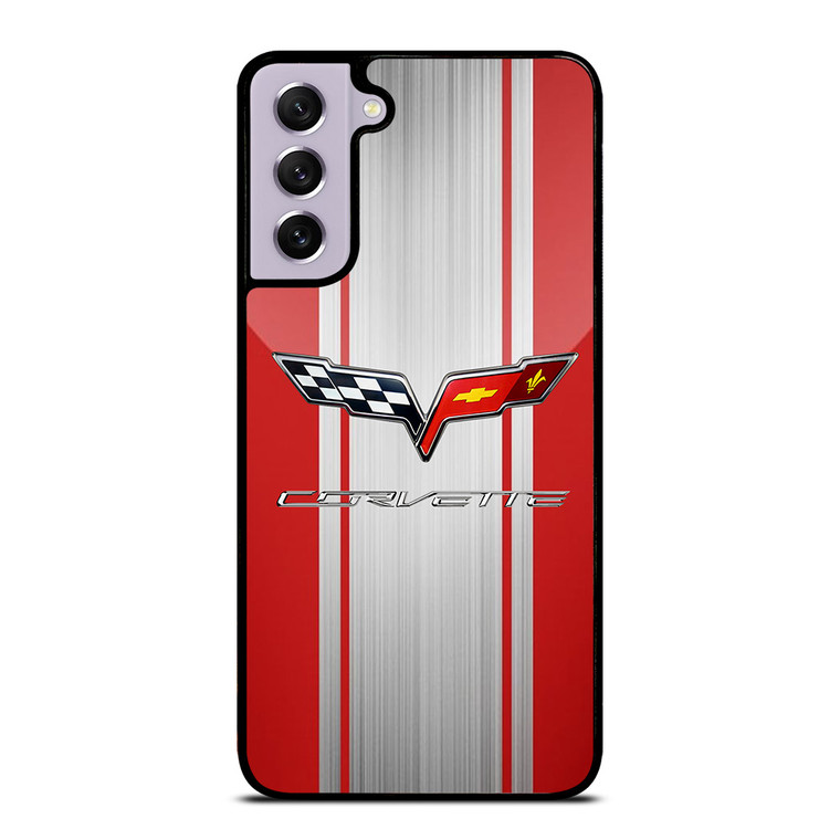 CORVETTE RED Samsung Galaxy S21 FE Case