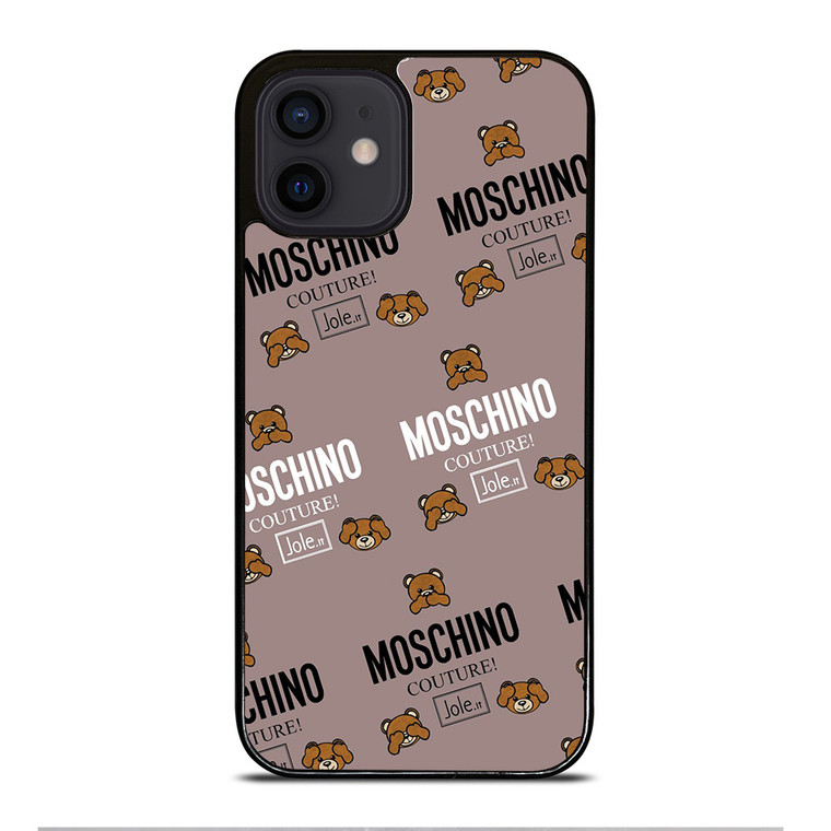 MOSCHINO COUTURE LOGO iPhone 12 Mini Case