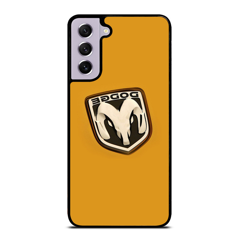 DODGE CAR LOGO YELLOW Samsung Galaxy S21 FE Case