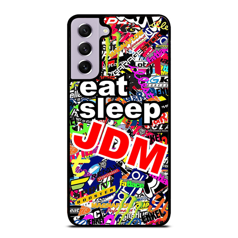 EAT SLEEP JDM Samsung Galaxy S21 FE Case