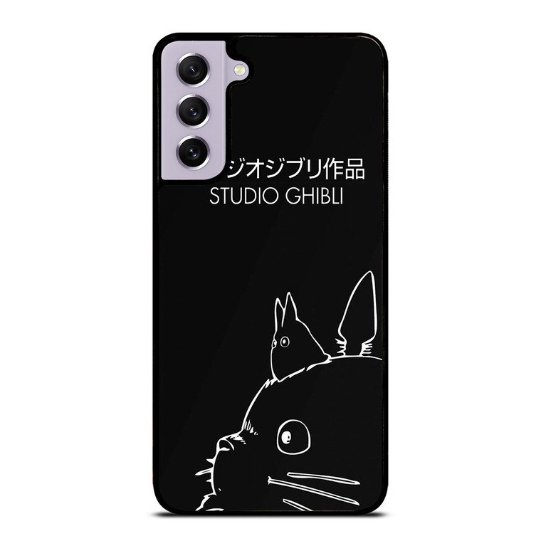 GHIBI STUDIO TOTORU SIMPLE BLACK Samsung Galaxy S21 FE Case
