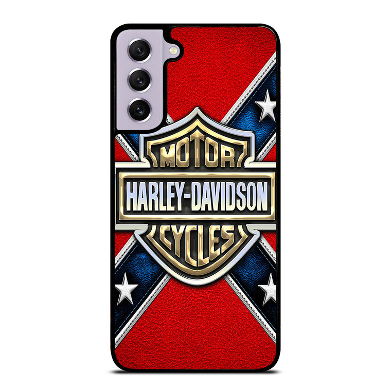 HARLEY DAVIDSON FLAG LOGO Samsung Galaxy S21 FE Case