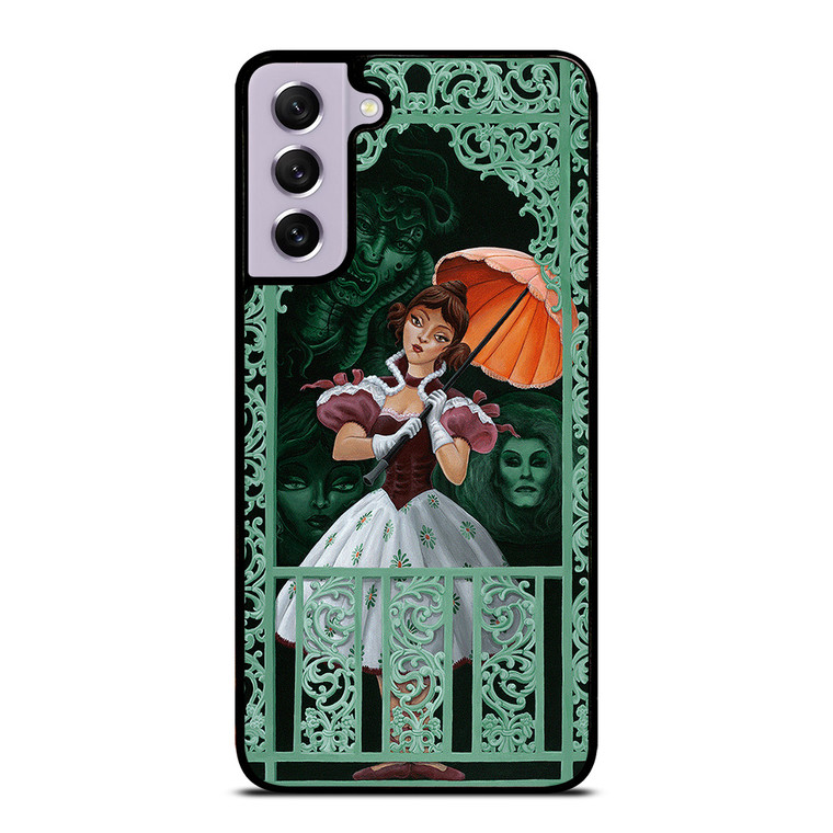 HAUNTED MANSION STRETCHING Samsung Galaxy S21 FE Case