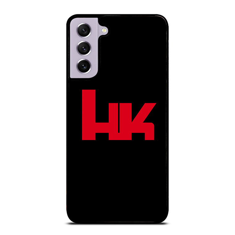 HECKLER AND KOCH Black Samsung Galaxy S21 FE Case