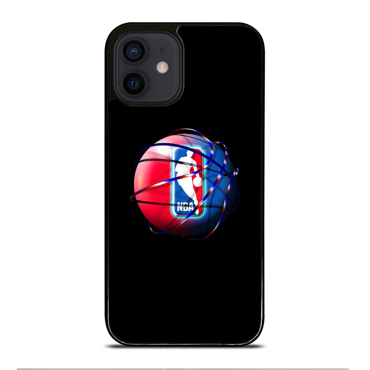 NBA LOGO COLORFUL BALL iPhone 12 Mini Case