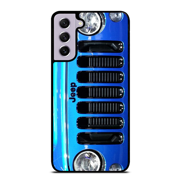 JEEP WRANGLER POLAR FRONT BLUE Samsung Galaxy S21 FE Case