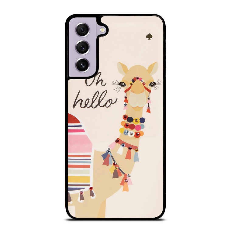 KATE SPADE CAMEL OH HELLO Samsung Galaxy S21 FE Case