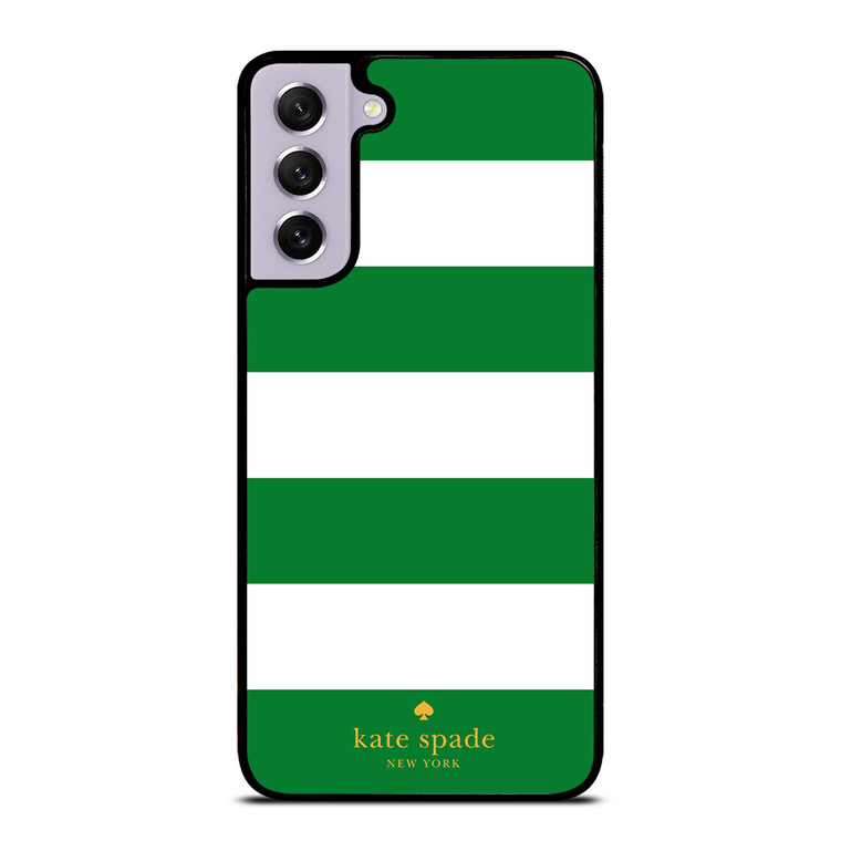 KATE SPADE GREEN STRIPE Samsung Galaxy S21 FE Case