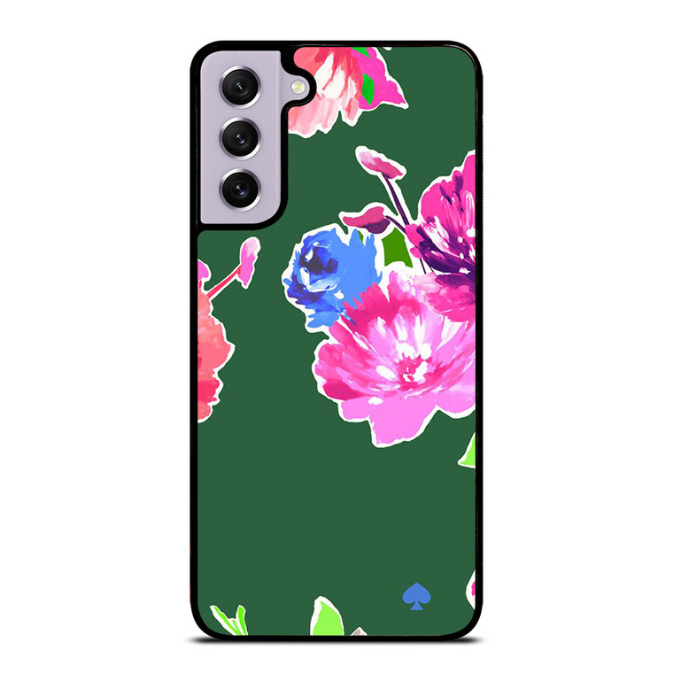 KATE SPADE NEW YORK GREEN FLORAL Samsung Galaxy S21 FE Case