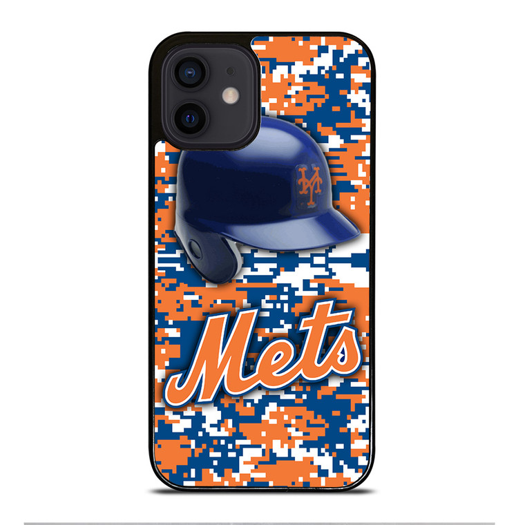 NEW YORK METS CAMO iPhone 12 Mini Case