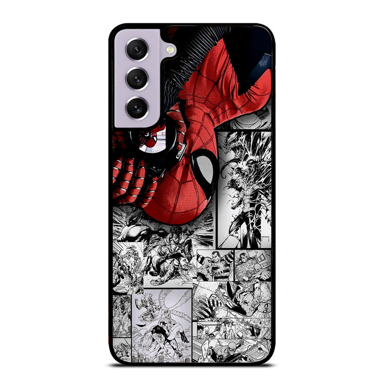 MARVEL SPIDERMAN POTRAIT COMIC Samsung Galaxy S21 FE Case