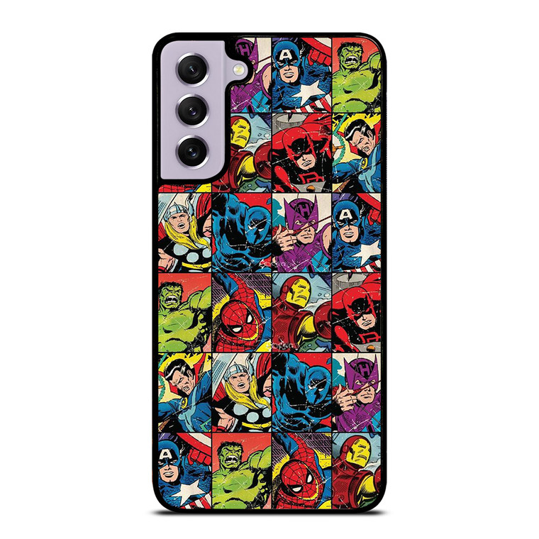 MARVEL SUPERHEROES CLASSIC COMIC Samsung Galaxy S21 FE Case