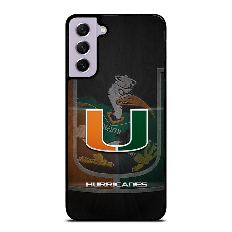 MIAMI HURRICANES UM 3 Samsung Galaxy S21 FE Case