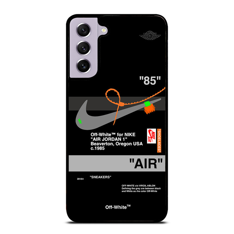 OFF WHITE AIR JORDAN NIKE Samsung Galaxy S21 FE Case OFF WHITE AIR JORDAN NIKE Samsung Galaxy S21 FE Case