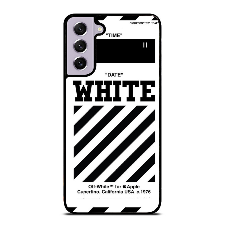 OFF WHITE DATE TIME Samsung Galaxy S21 FE Case