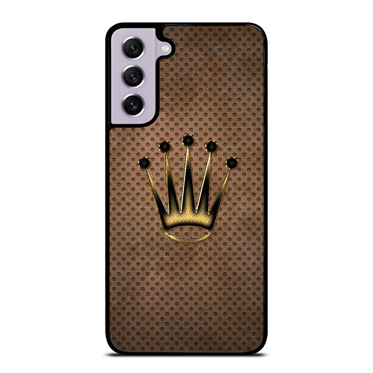 ROLEX LOGO GOLD Samsung Galaxy S21 FE Case