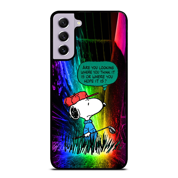 SNOOPY QUESTION Samsung Galaxy S21 FE Case