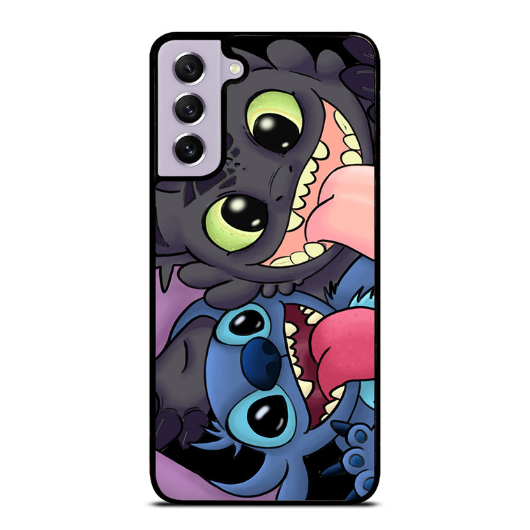 STITCH AND TOOTHLESS CARTOON Samsung Galaxy S21 FE Case