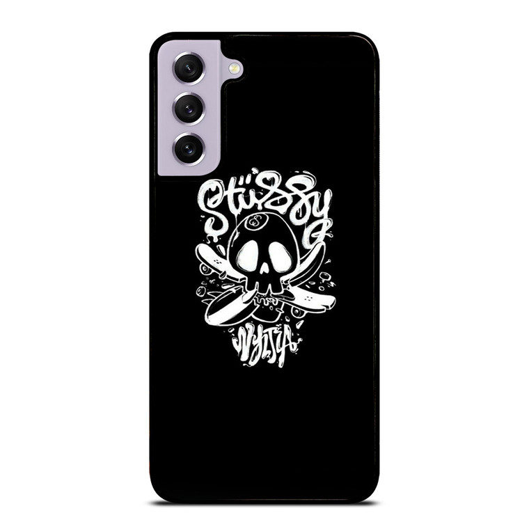 STUSSY SKULL LOGO ARTWORK Samsung Galaxy S21 FE Case