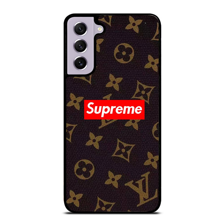 SUPREME BROWN Samsung Galaxy S21 FE Case