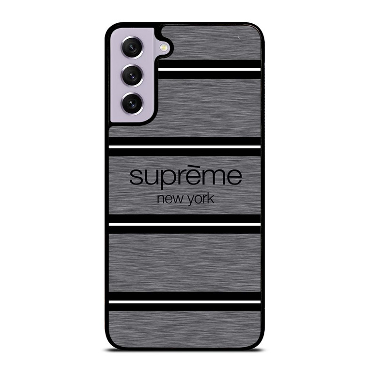 SUPREME NEW YORK STRIPE Samsung Galaxy S21 FE Case SUPREME NEW YORK STRIPE Samsung Galaxy S21 FE Case